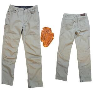 Klim Outrider Riding Pants Motorcycle Ghost D30 pads Desert Khaki sz 32X34